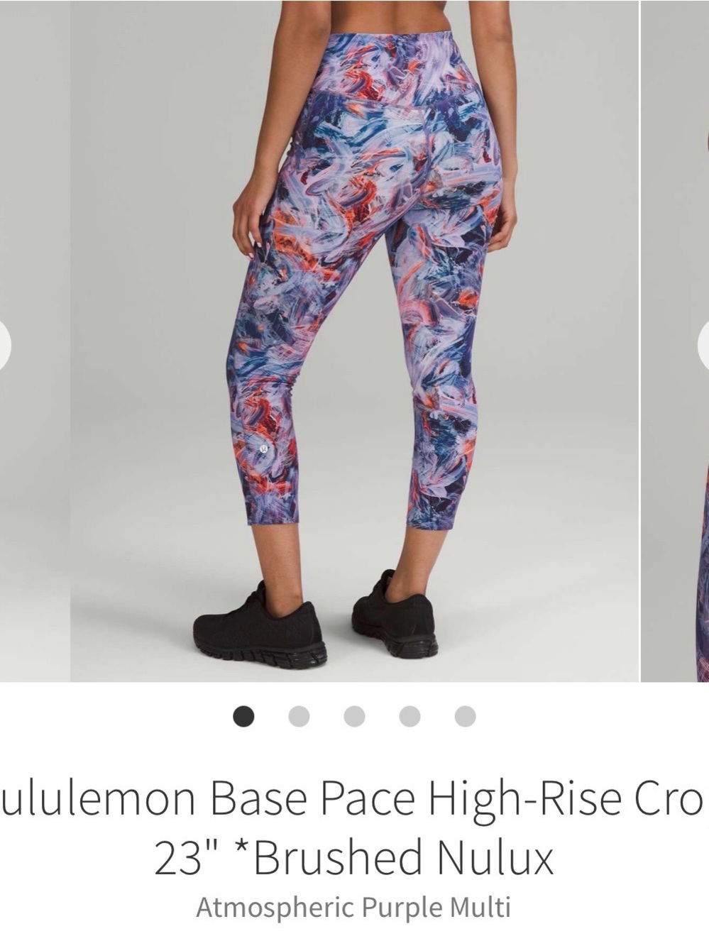 Lululemon Base Pace High-Rise Crop 23"